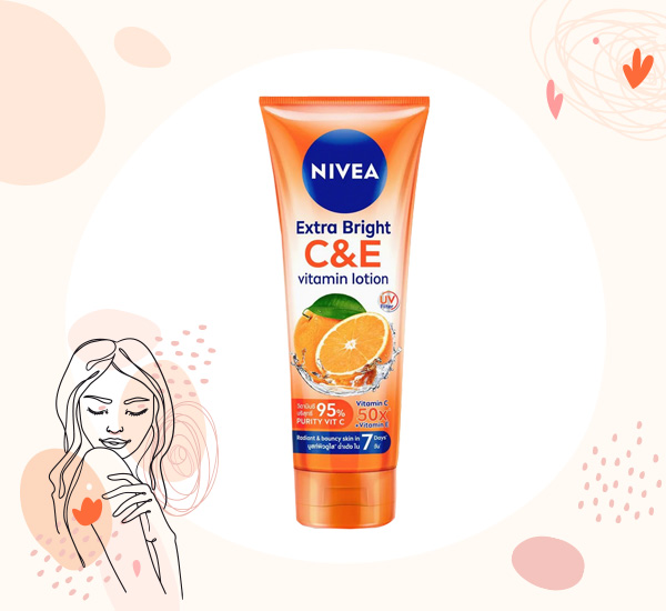 NIVEA Extra Bright C&E Vitamin Lotion ครีมบํารุงผิวกาย