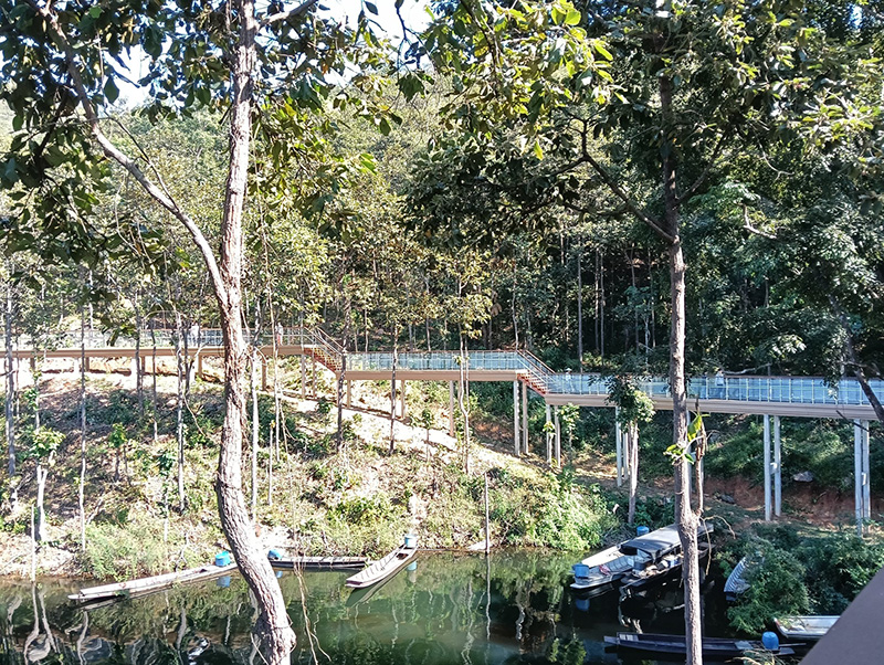 สกายวอล์กเขื่อนแม่งัด เชียงใหม่