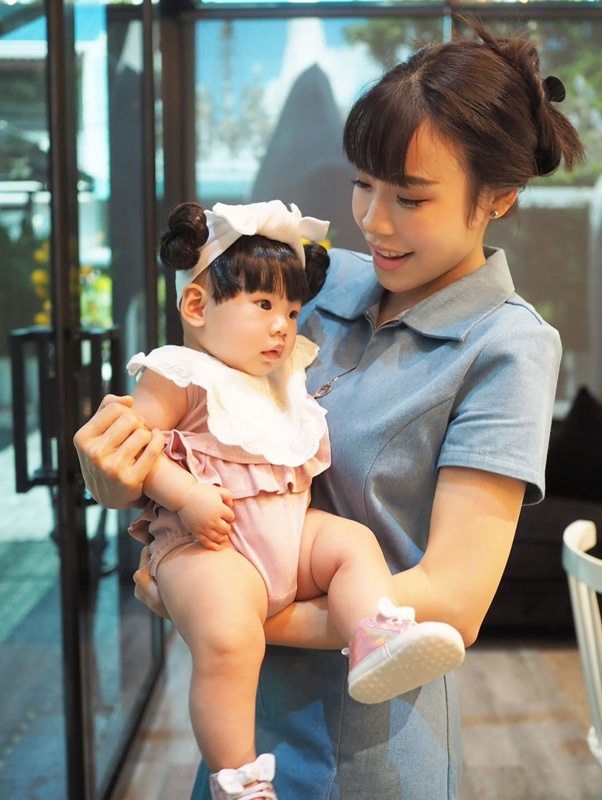 ภาพน้องโซอี้ ลูกสาว โจอี้ บอย เตย เมษินี