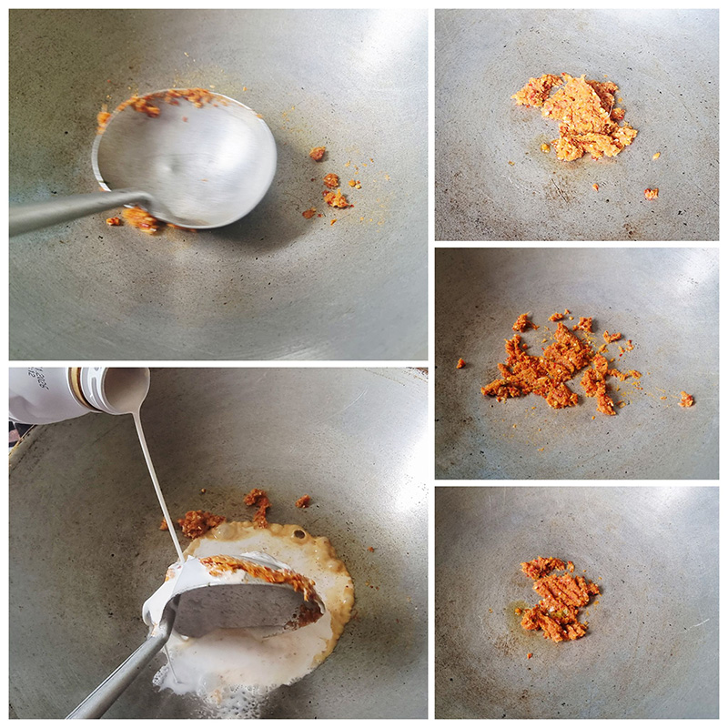 แกงเผ็ดหน่อไม้สด ซี่โครงหมูตุ๋น