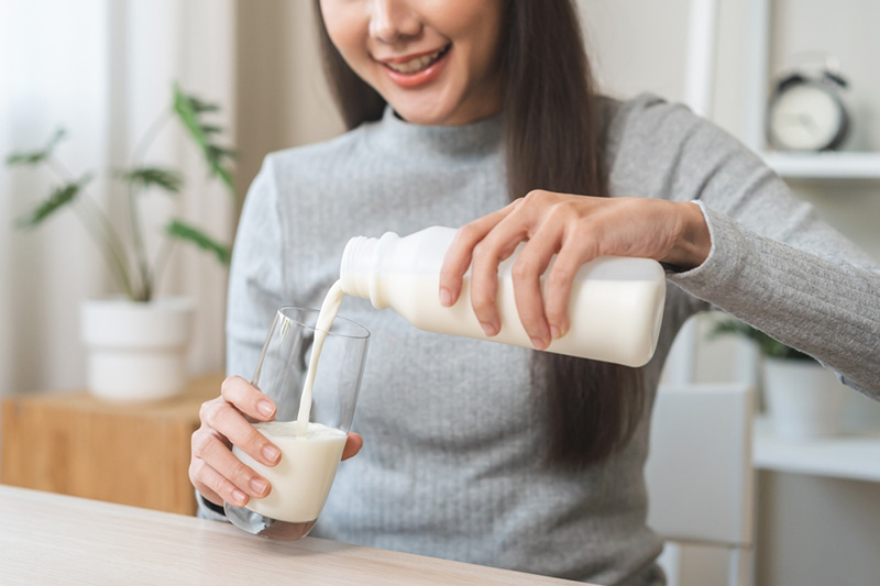 นม grass fed milk ดียังไง