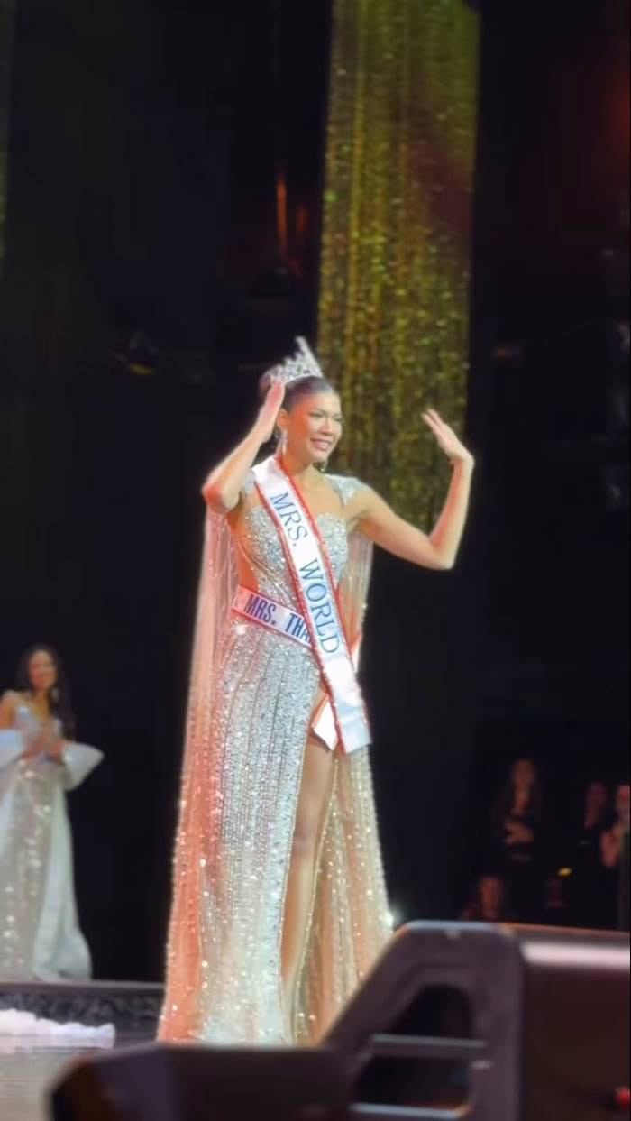  แซมมี่ ชนิตา คว้ามง Mrs. World 2025 