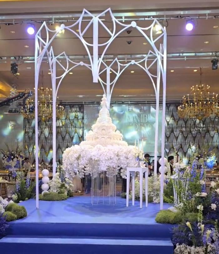 เค้กแต่งงาน แก้มบุ๋ม พีท