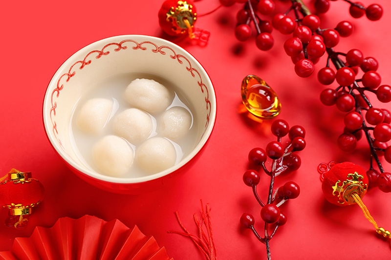 บัวลอยจีน (ถังหยวน) เมนูอาหารมงคล เมนูอาหารความหมายดี เมนูตรุษจีน เมนูอาหาร