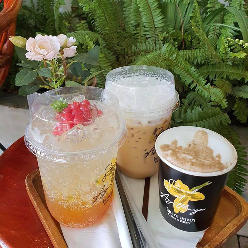 รวมเครื่องดื่มจากร้านโสน ณ อยุธยา