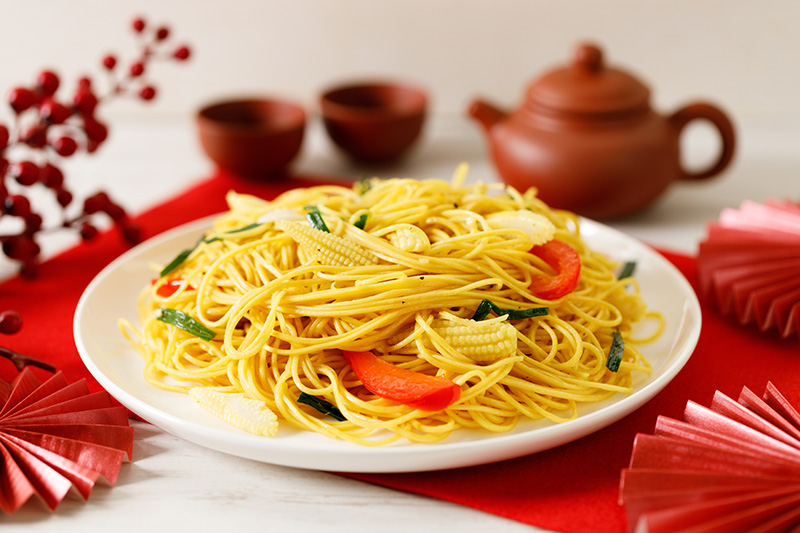 บะหมี่ เมนูอาหารมงคล เมนูอาหารความหมายดี เมนูตรุษจีน เมนูอาหาร