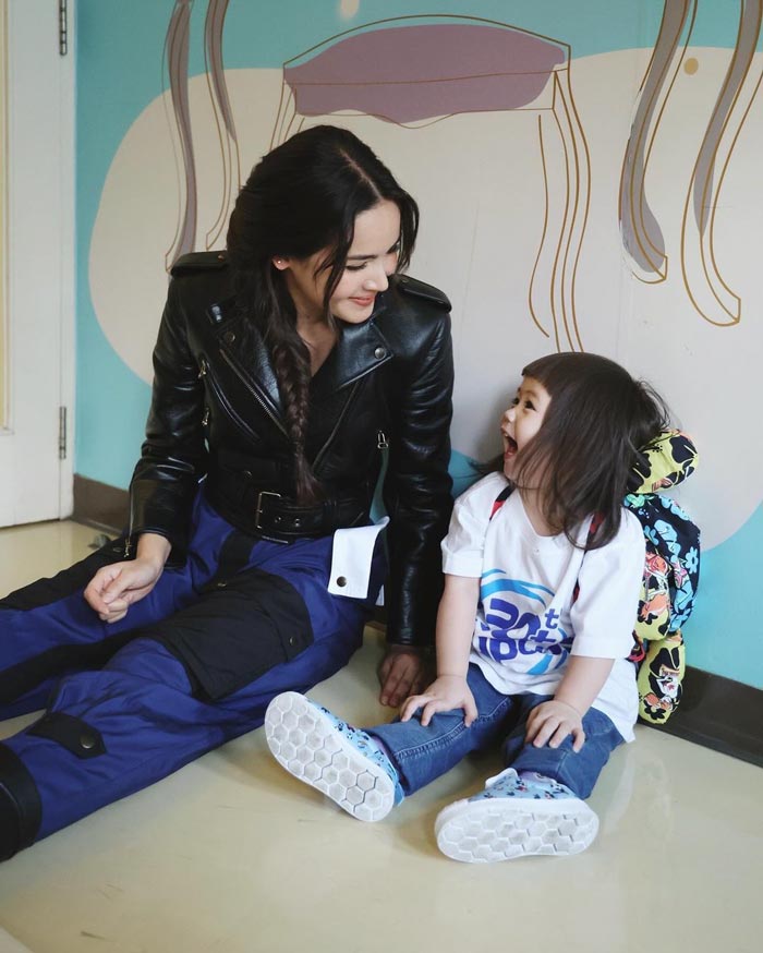 ญาญ่า น้องแอบิเกล