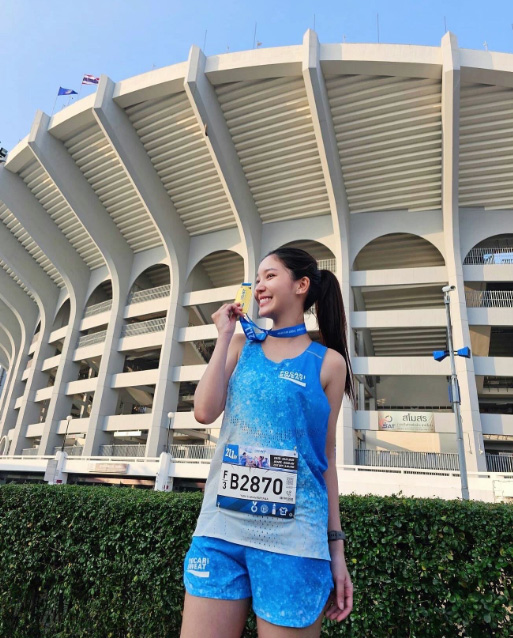 คุกกี้ ญดา เจ้าของฉายา นางฟ้านักวิ่ง ดีกรีนางเอกช่องวัน หวานใจ ภณ ณวัสน์