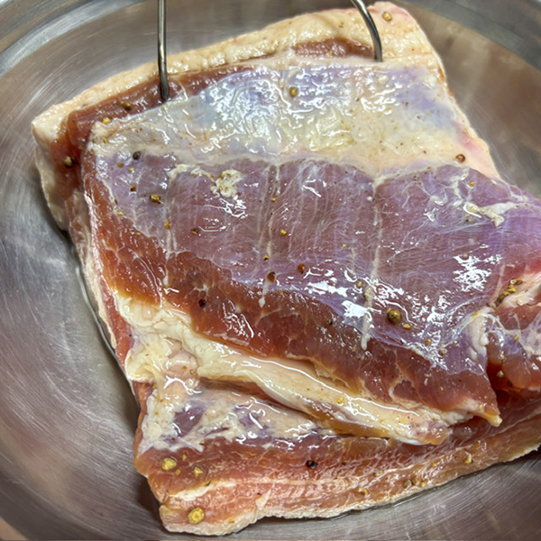 เบคอนสูตรโฮมเมด วิธีทำเบคอนโฮมเมด สูตรเบคอนซอสส้ม สูตรอาหาร