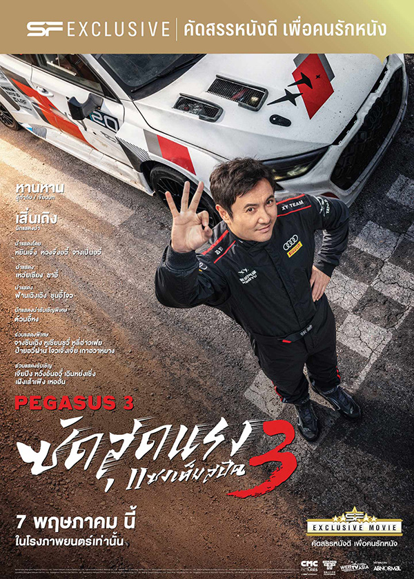 โปรแกรมหนังใหม่ พฤษภาคม 2569 ซัดสุดแรง แซงเต็มสปีด 3 โปสเตอร์