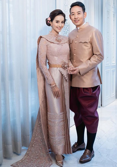 น้ำฝน พัชรินทร์, ชุดแต่งงาน