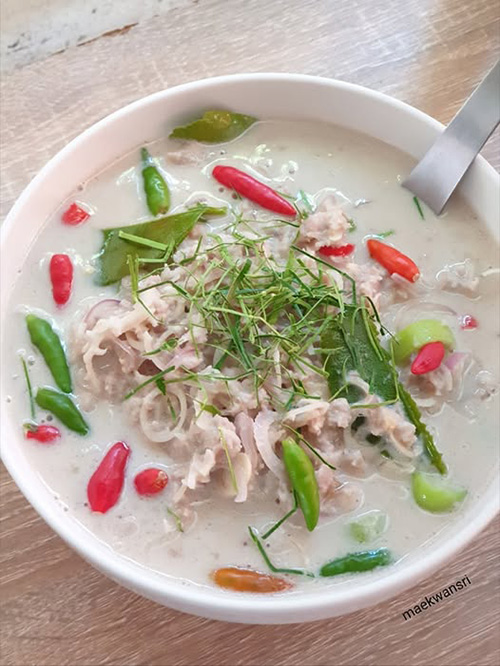 หลนปลาเค็มหมูสับ