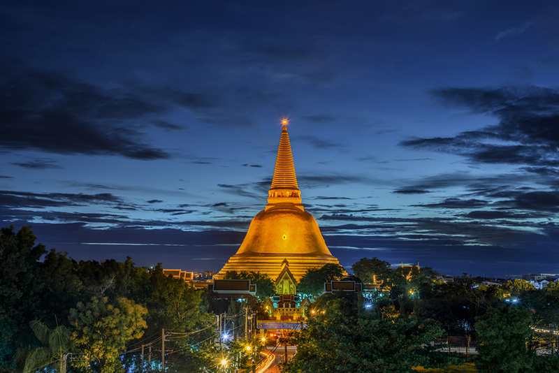 องค์พระปฐมเจดีย์ จังหวัดนครปฐม
