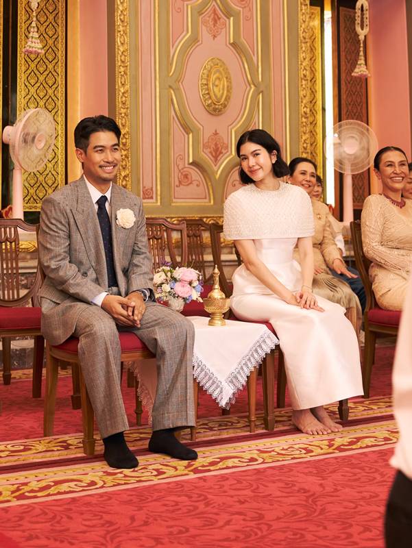 แทน ลิปตา - พราว อรณิชา ควงคู่วิวาห์หวาน