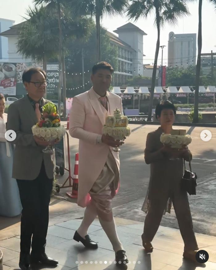 งานแต่งพี่ชาย กาฮี After School ที่ไทย