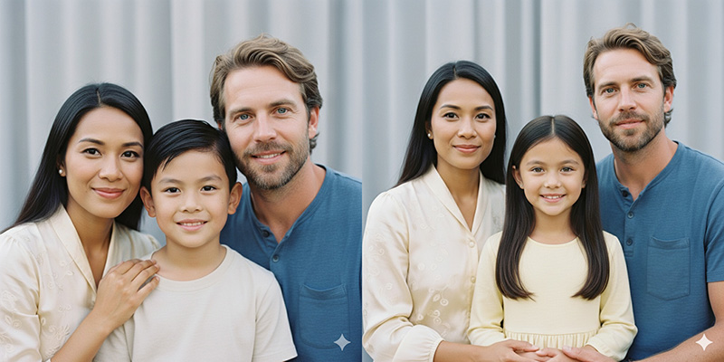 AI สร้างรูปลูก