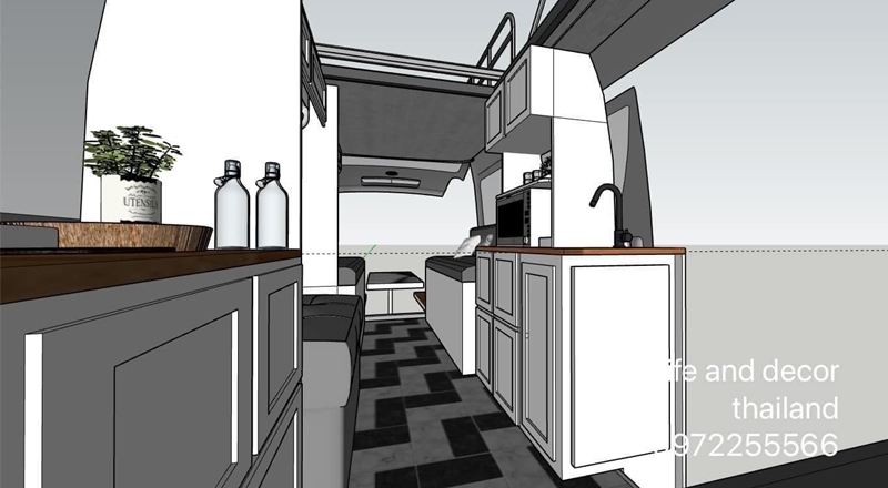 รถบ้าน Camper Van