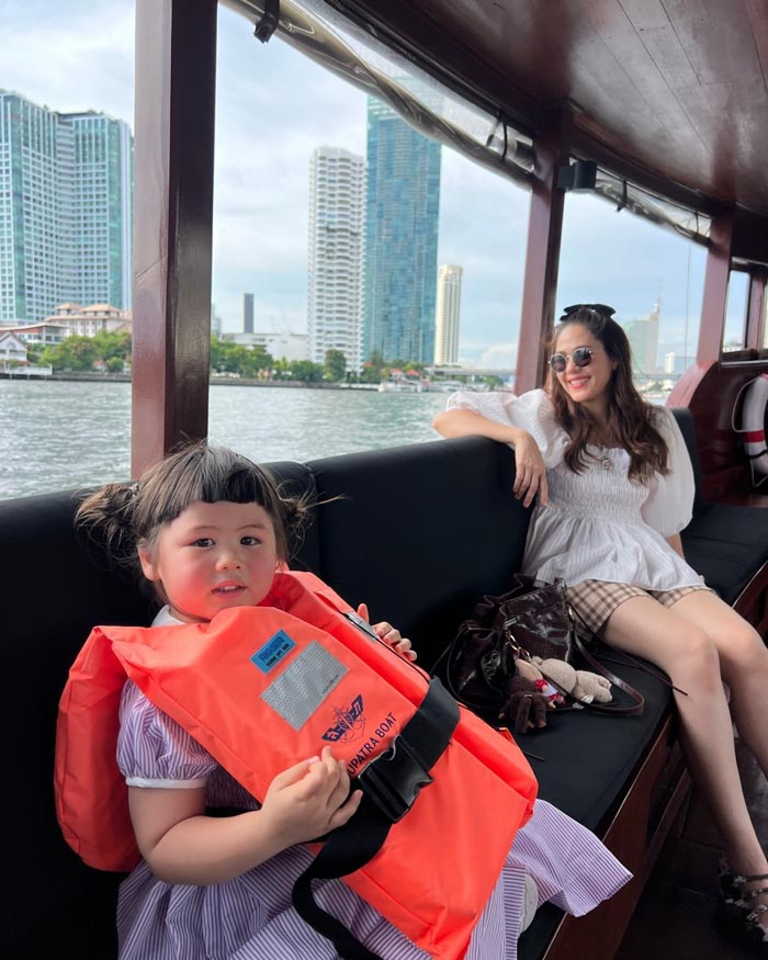 ชมพู่ อารยา น้องแอบิเกล