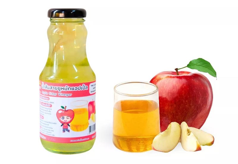 น้ำส้มสายชูหมักแอปเปิล Mr.K Kimchi