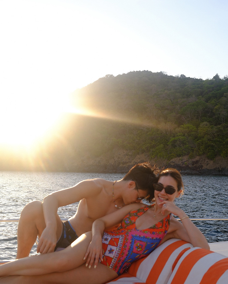 หมาก ปริญ คิมเบอร์ลี่ สวมฮันบกเที่ยวเกาหลี 