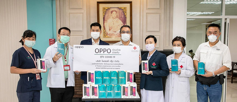 ออปโป้ ร่วมสู้ภัย COVID-19