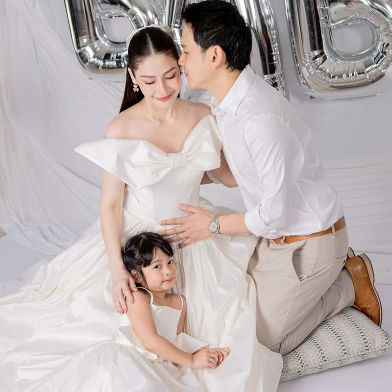 นาตาลี เจียรวนนท์ ประกาศข่าวดีตั้งท้องลูกคนที่ 2