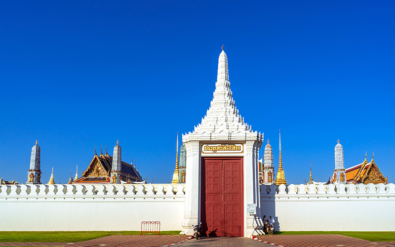 ทางเข้าพระบรมมหาราชวัง กรุงเทพฯ
