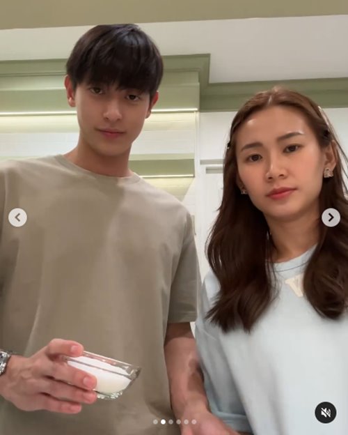 เจมส์ จิรายุ สาดโมเมนต์หวานฉลองวันเกิดกับ โฟม ทำขนมกันมุ้งมิ้ง