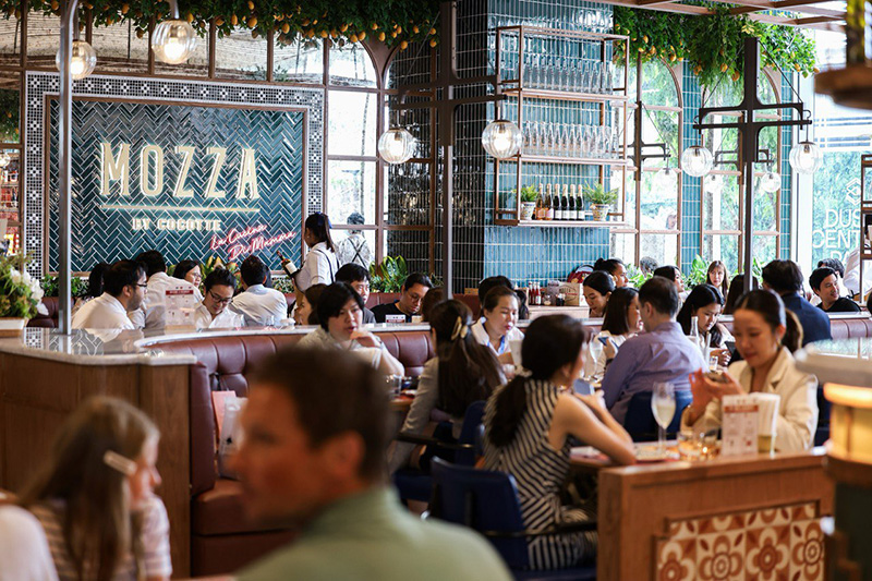 ร้านอาหาร Central Park MOZZA BY COCOTTE