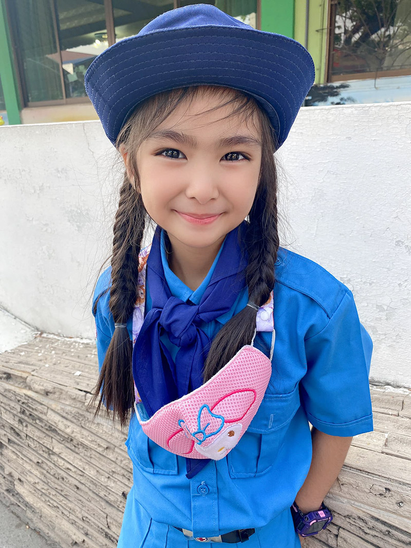 น้องผักบุ้ง ลูกสาว ทศพล หิมพานต์