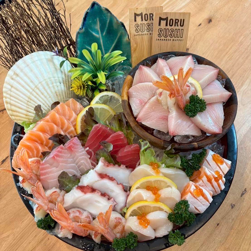บุฟเฟต์อาหารญี่ปุ่น 2025 Moru Sushi