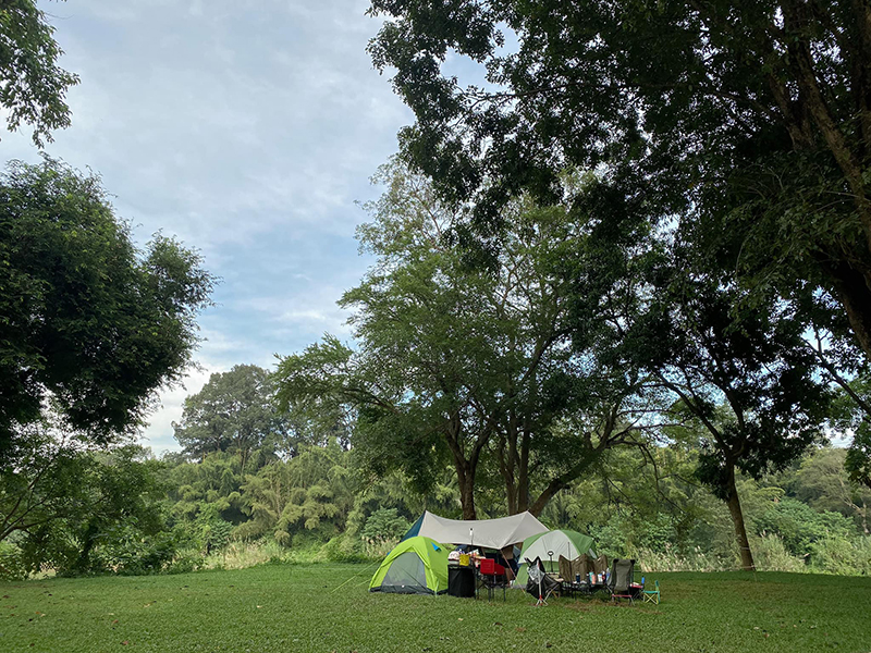 ลานกางเต็นท์ กาญจนบุรี