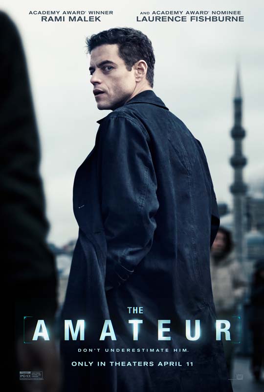 หนัง The Amateur ร้ายสมัครเล่น รามี มาเลก นำแสดง หนังแก้แค้น