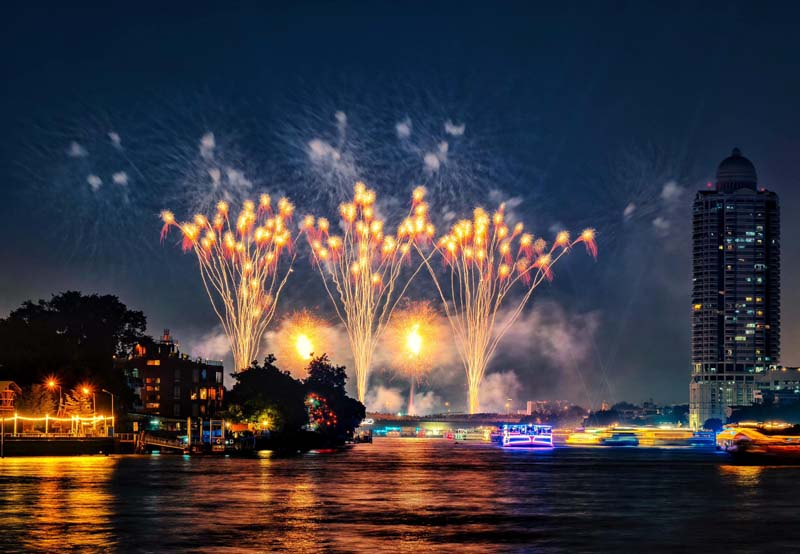 งานพลุสะพานพุทธ 2566  