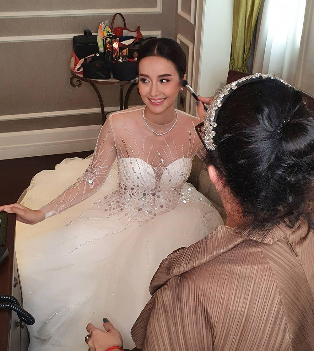 น้ำฝน พัชรินทร์, ชุดแต่งงาน