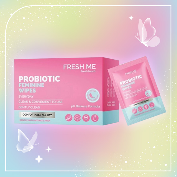 ทิชชูเปียก Fresh ME Fresh Touch Probiotic Feminine Wipes