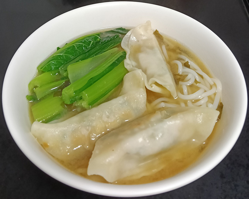 เกี๊ยวขนมจีน อาหารจานเดียว เมนูเกี๊ยว เมนูเส้น สูตรอาหาร