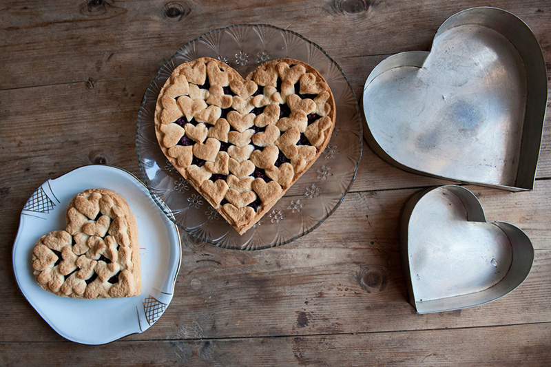 พายเชอร์รีโฮมเมด เมนูอาหารรูปหัวใจ ไอเดียอาหารวันวาเลนไทน์