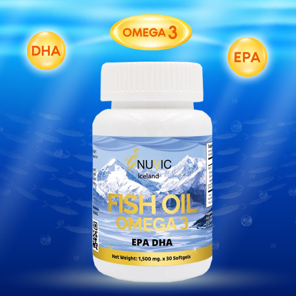น้ำมันปลา Inuvic FISH OIL OMEGA 3
