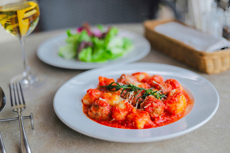 น็อคคีซอสมะเขือเทศ เมนูเส้นพาสต้า เมนูอาหารต่างประเทศ สูตรอาหาร