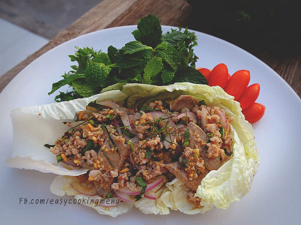 สูตรอาหารอีสานมื้อเย็น