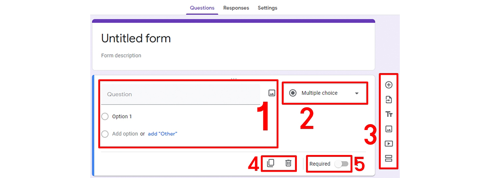 วิธีทํา Google Forms สร้างแบบสอบถามเก็บข้อมูล