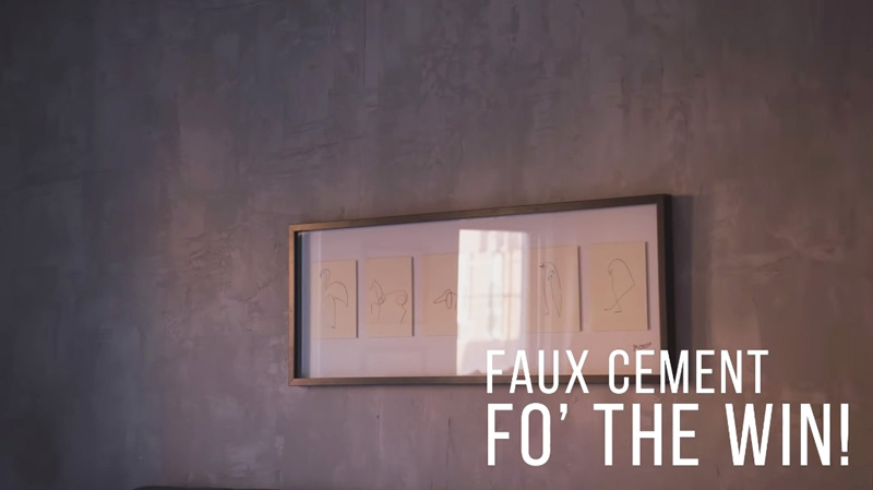 วิธีทำผนังปูนเปลือย