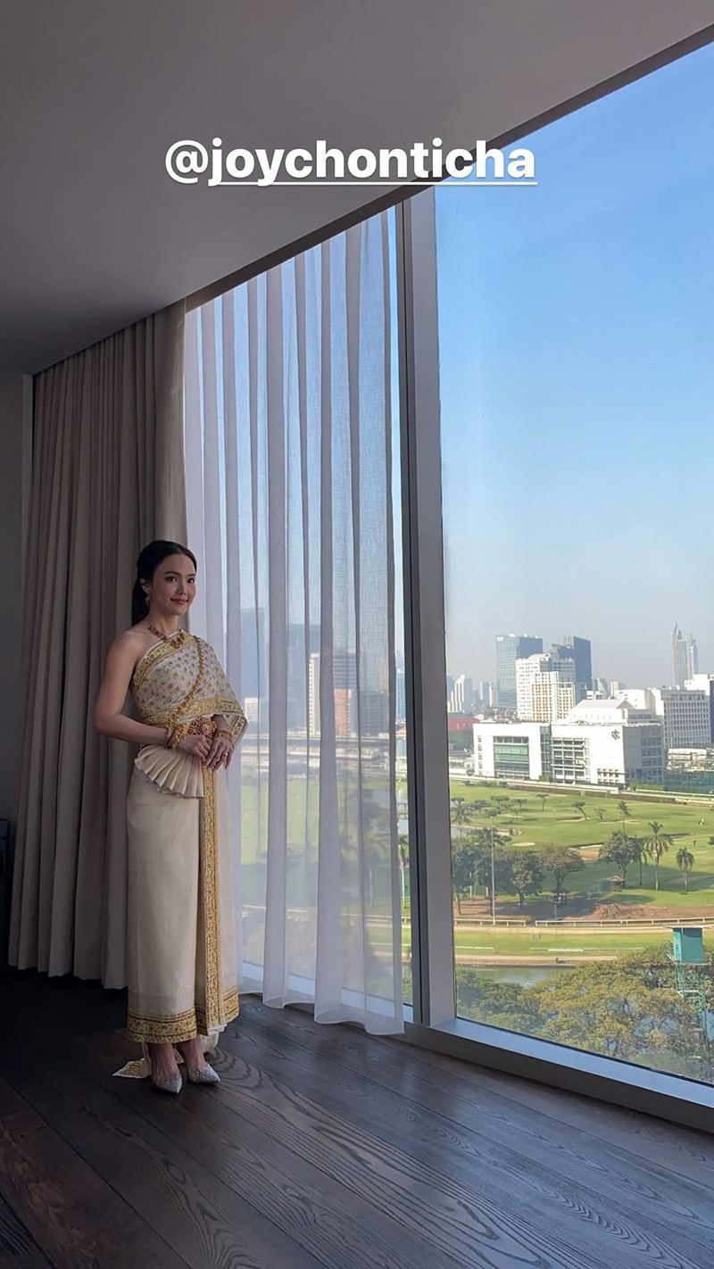 งานแต่ง จอย ชลธิชา