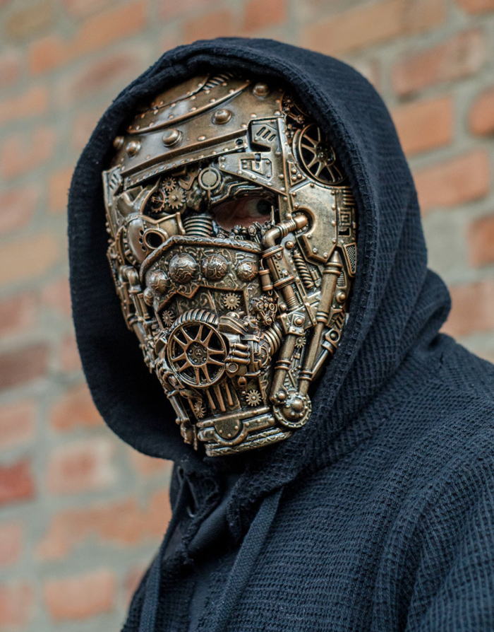 ศิลปินยูเครน หน้ากากสตีมพังค์