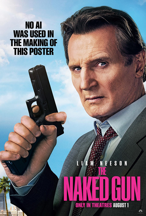 โปสเตอร์ The Naked Gun มือปราบปืนเปลือย นำแสดงโดย เลียม นีสัน