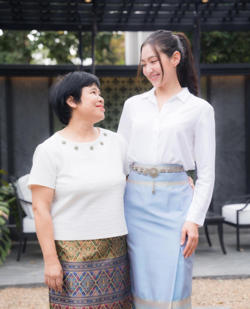 เบลล่า ราณี ชุดไปวัดดารา