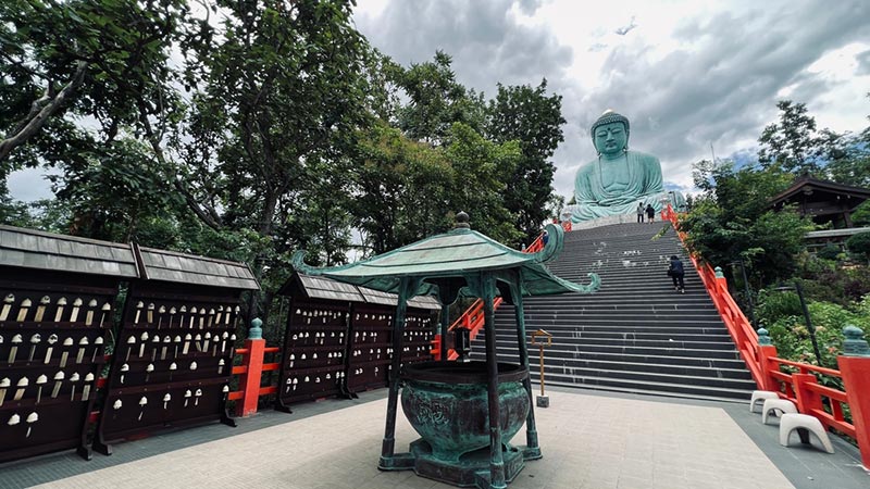 วัดพระธาตุดอยพระฌาน พระพุทธรูปไดบุตสึ