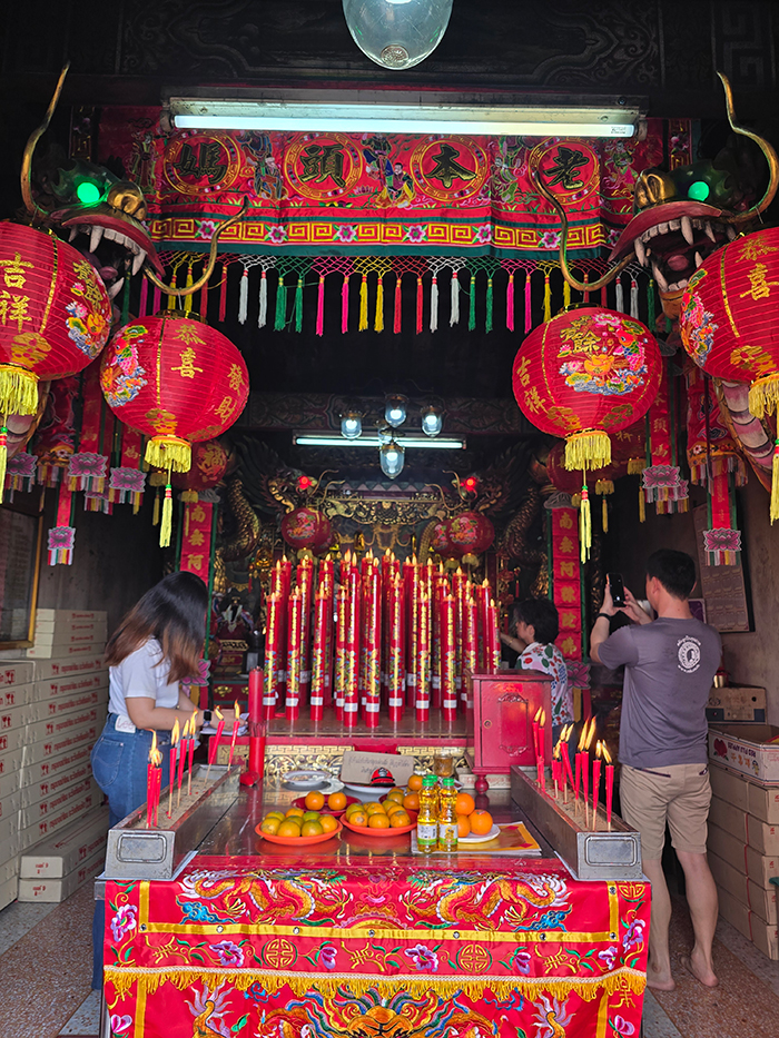 ศาลเจ้าแม่ทับทิมท้ายบ้าน สมุทรปราการ