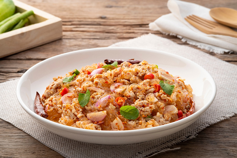 ลาบวุ้นเส้น